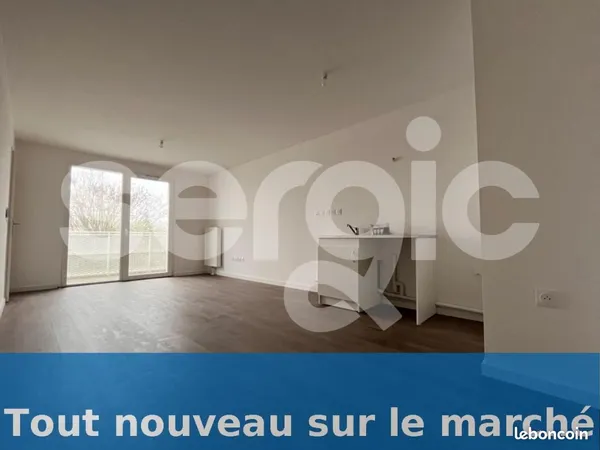 Appartement 3 pièces 57 m² 