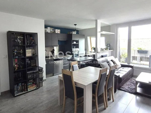 Appartement 3 pièces 63 m² 