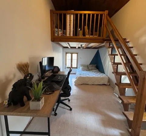 T2 avec mezzanine - 54 m² - Soucieu-en-Jarrest 
