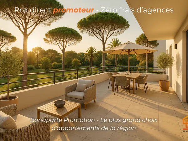 900M DE LA PLAGE T2 NEUF AVEC TERRASSE 