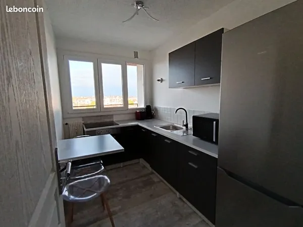 Appartement T1 bis meublé à louer 
