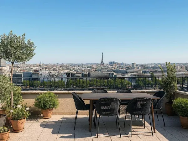 Penthouse 4 pièces 165 m² 