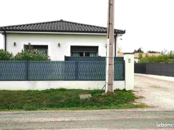 Maison recente 5 pieces, 4 chambres, 2 s.d.bains, 2 toilettes 