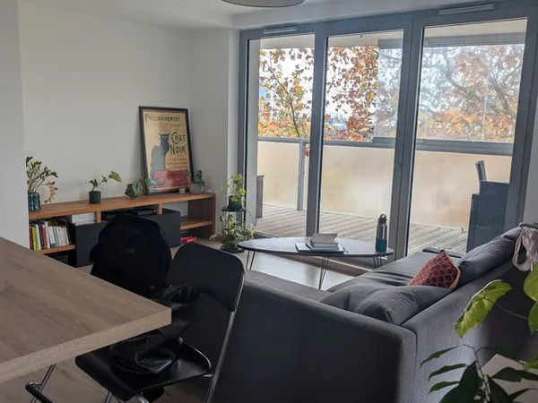 Colocation T3 meublé 65m2 PRE GAUCHET NANTES vue loire 