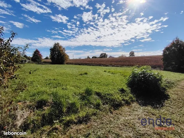Terrain 1225 m² POUDENX 