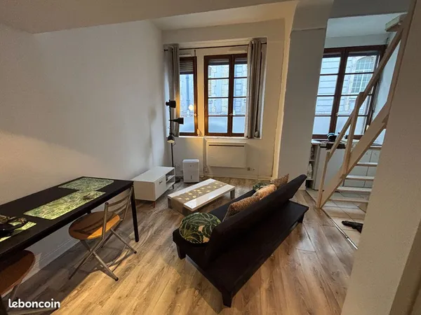 Studio 1 pièce 19 m² 