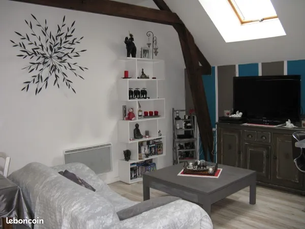 🏠 T3 MEUBLÉ lumineux 60m² - Centre-Bourg Bréal-sous-Montfort 