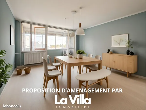Appartement 3 pièces 67 m² 