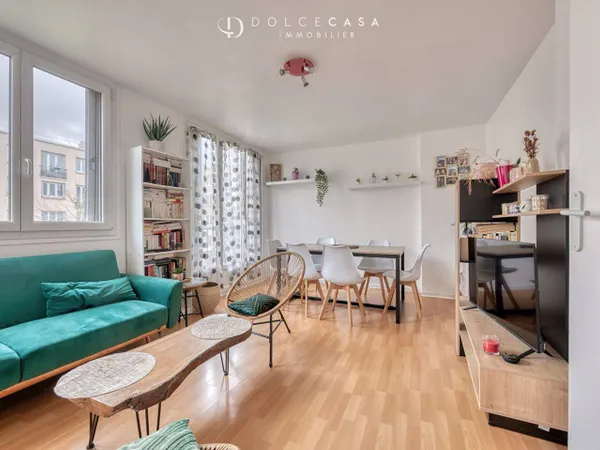 Appartement 3 pièces 52 m² 