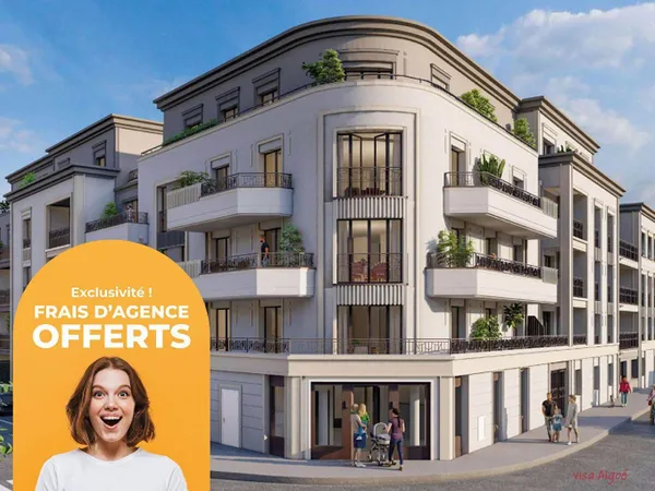 Appartement 3 pièces 62 m² 