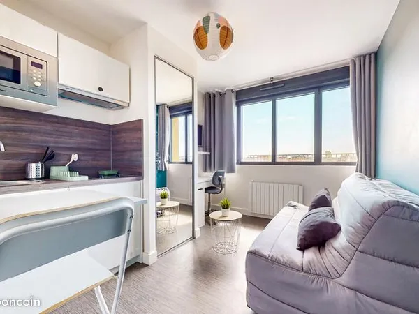 Appartement 1 pièce 17 m² 
