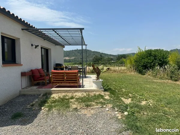 Villa 3 chambres avec jardin et garage 