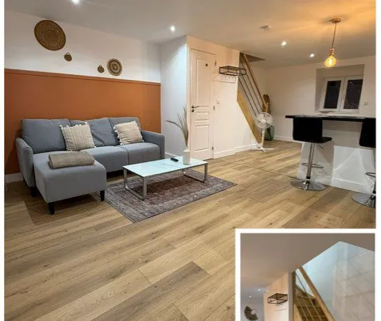 Duplex meublé - proche centre ville tourcoing 