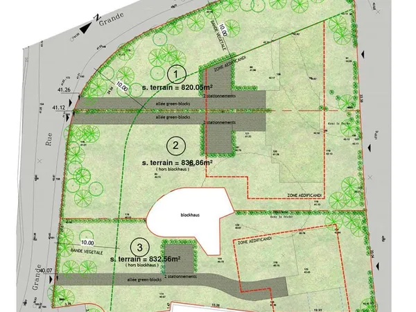 Terrain 935 m² Guerande 