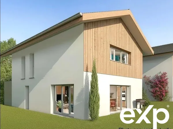 Maison individuelle T5 - 123 m² - Parcelle de 326 m² - M 