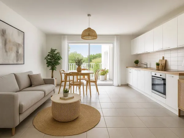 Appartement 2 pièces 50 m² 