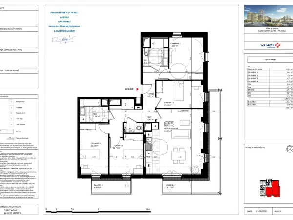 Appartement T5 