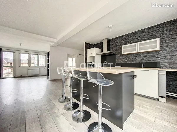 Appartement 2 pièces 63 m² 