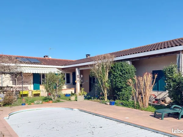 Colomiers, en exclusivité, maison de plain-pied de 174m² avec piscine 