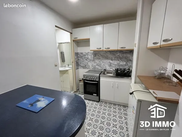 Appartement 2 pièces 43 m² 