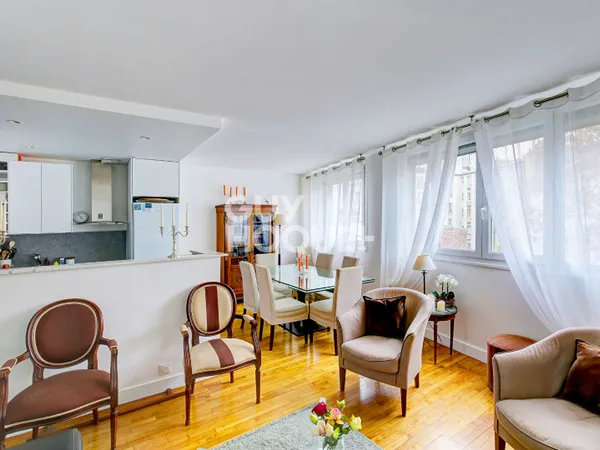 Appartement 3 pièces avec vue arborée 