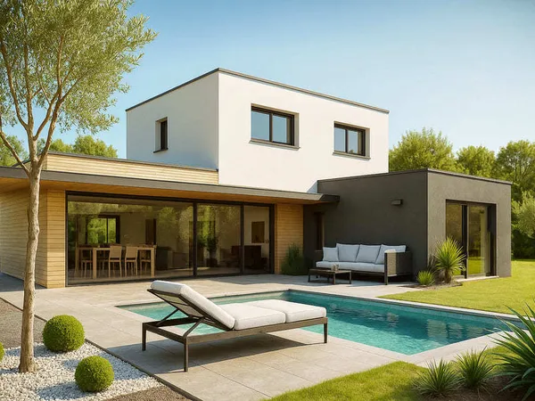 Projet de construction - Maison de 135 m² - Péchabou (31320) 