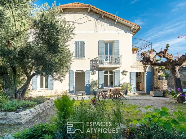 Maisons de caractères au coeur de Saint-Rémy-de-Provence 
