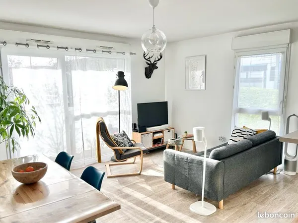 À vendre - Bien rare sur le secteur - Appartement 3 pièces de 70 m² - Lumineux, récent et 
