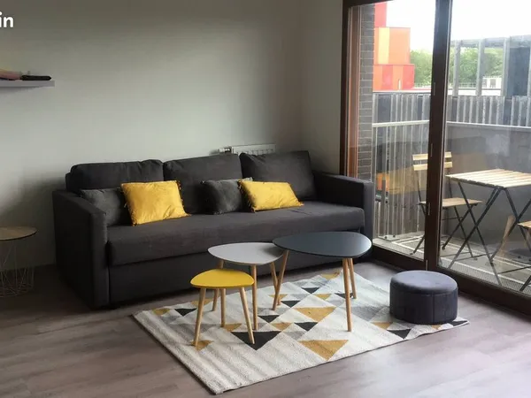 🏡 T2 Meublé - Balcon + Parking - Saint-Denis (Porte de Paris / Stade de France) 
