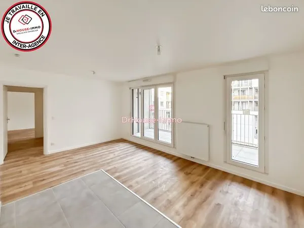 Appartement 3 pièces 57 m² 