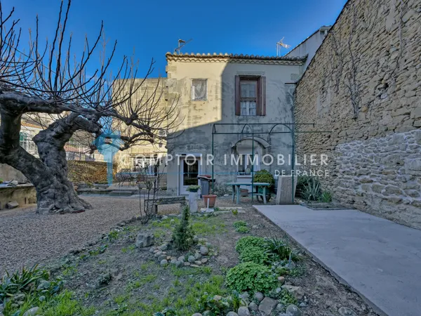 A VENDRE DEPT 30 (GARD) BEAUVOISIN MAISON DE VILLAGE 4 CHAMB 