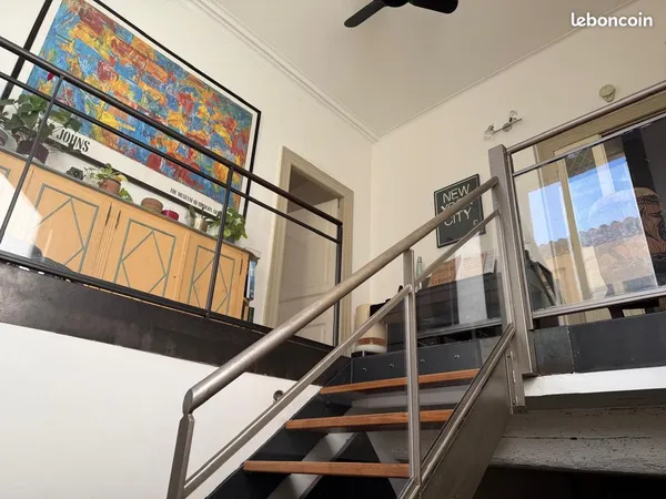 MONTPELLIER centre - Place Saint-Denis - Triplex T5 165 m² Carrez + garage 38 m² (2 voitures) - 