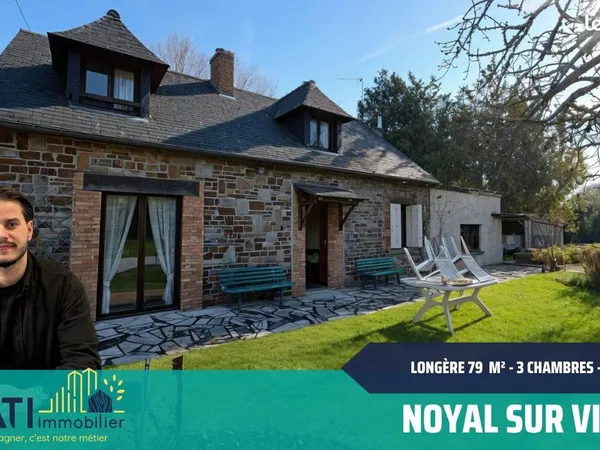 Longère 4 pièces 80 m² 