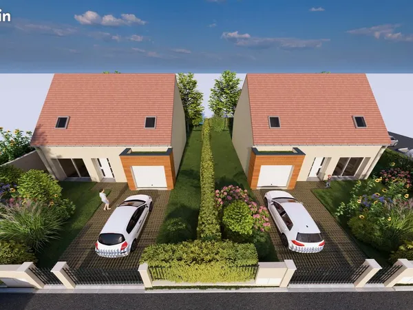 Terrain 405 m² FREPILLON 