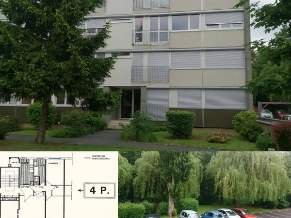 Appartement 4 pièces 75 m² 