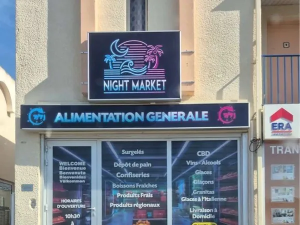 🚨🛒Fond commerce Epicerie de nuit 🛒 