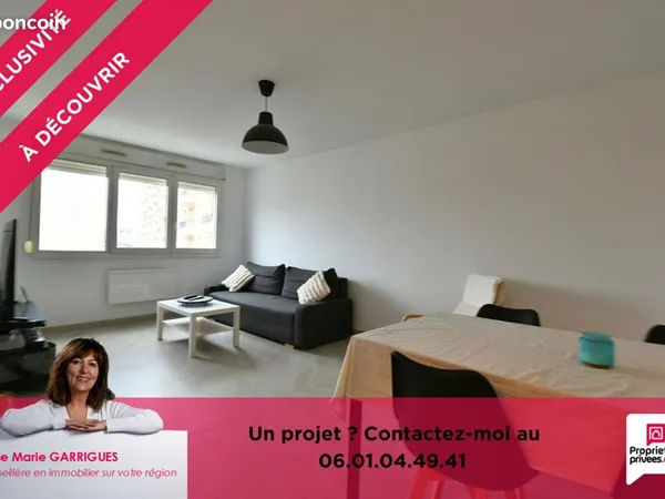 Appartement 3 pièces 66 m² 
