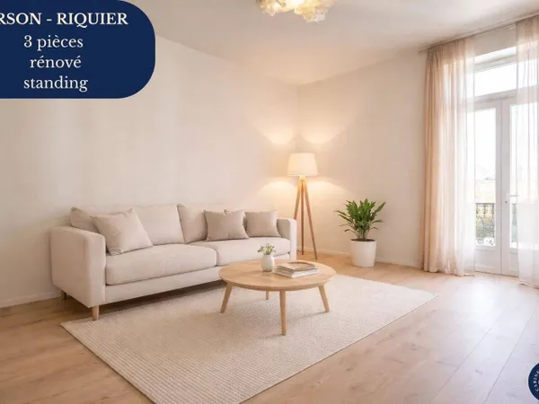 Appartement 3 pièces 59 m² 