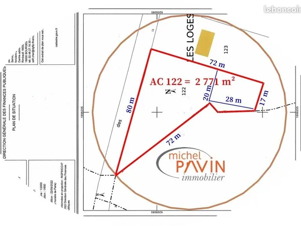 Terrain 2 771 m² Marseilles Les Aubigny 