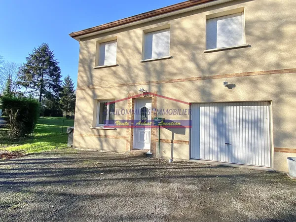 Maison type F4 avec jardin 
