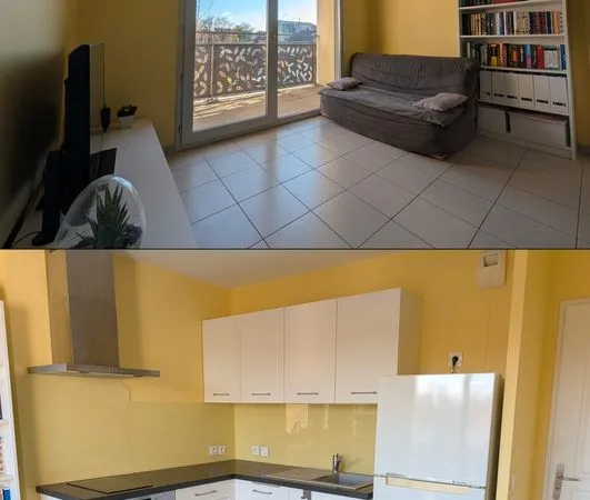 Appartement 2 pièces (37m²) de 2015 avec box et place de parking en sous-sol 