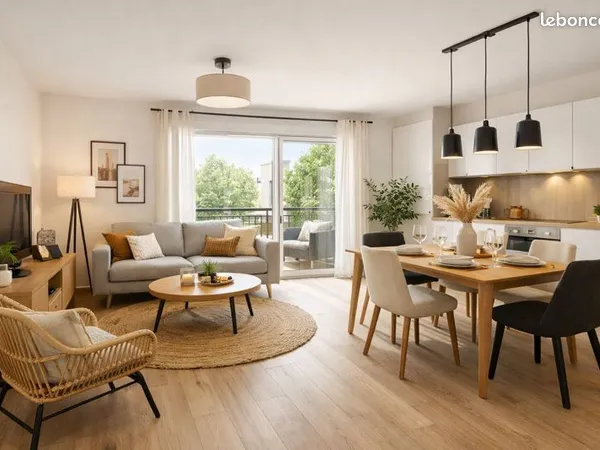 Appartement 3 pièces 65 m² 