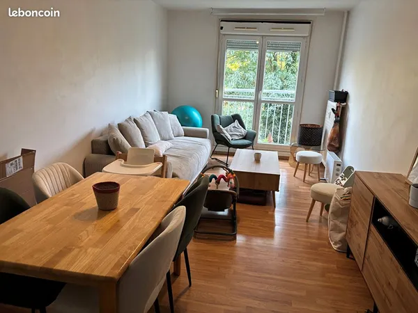 Appartement 3 pièces 64 m² 