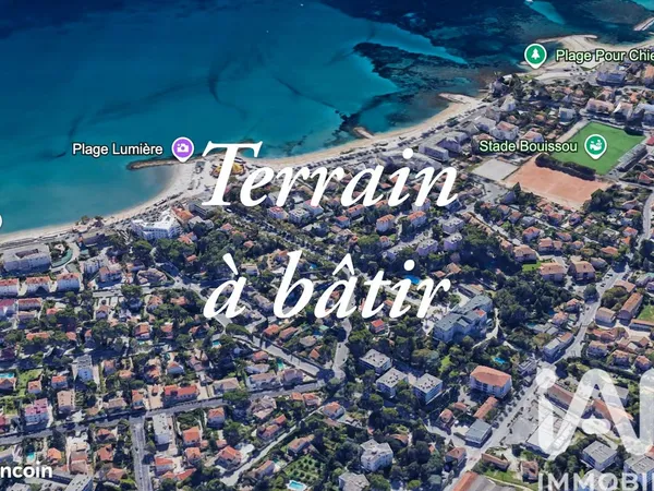 Terrain 1400 m² La Ciotat 