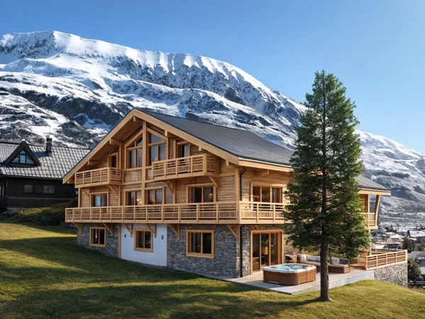 Alpe d'Huez - Centre Station - Chalet - Piscine 
