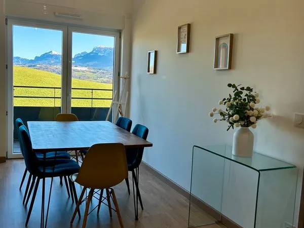 À louer - Appartement neuf et haute gamme - Bail Meublé - Groisy 