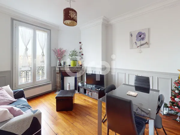 Appartement 2 pièces 44 m² 