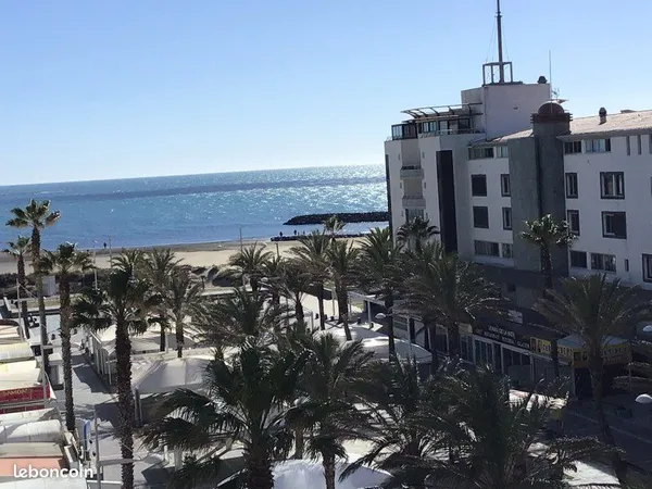 Appartement 2 pièces vue sur mer cap d'Agde 