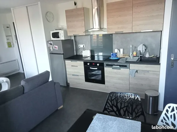 T2 meublé montf/brezet 