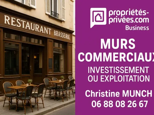 MURS COMMERCIAUX - PONTOISE - RESTAURATION - 250M2 